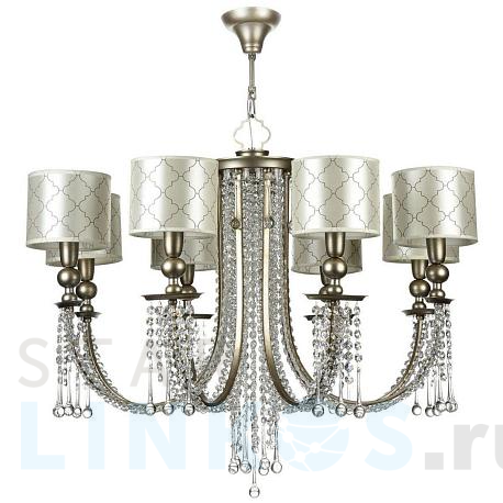 Купить Подвесная люстра Maytoni Bience H018-PL-08-NG за 42 750 руб. в Туле фото 2 Купить с доставкой Подвесная люстра Maytoni Bience H018-PL-08-NG в Туле фото 2