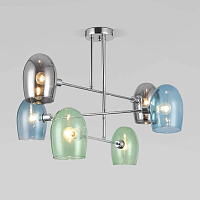 Купить Подвесная люстра Eurosvet Gardie 70141/6 хром в Туле