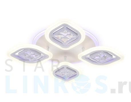 Купить Потолочная светодиодная люстра Ambrella light Ice FA280 за 11 229 руб. в Туле фото 2 Купить с доставкой Потолочная светодиодная люстра Ambrella light Ice FA280 в Туле фото 2