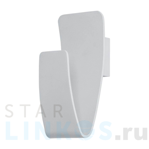 Купить Настенный светодиодный светильник Arte Lamp Virgola A1418AP-1GY за 600 руб. в Туле Купить с доставкой Настенный светодиодный светильник Arte Lamp Virgola A1418AP-1GY в Туле