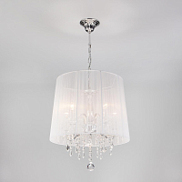 Купить Подвесная люстра Eurosvet 2045/5 хром/белый в Туле