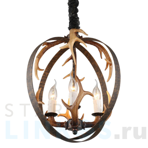 Купить с доставкой Подвесной светильник Omnilux Leporano OML-51906-04 в Туле