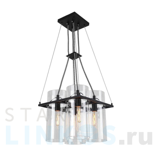 Купить Подвесная люстра Arte Lamp 58 A8586SP-4BK за 13 620 руб. в Туле Купить с доставкой Подвесная люстра Arte Lamp 58 A8586SP-4BK в Туле