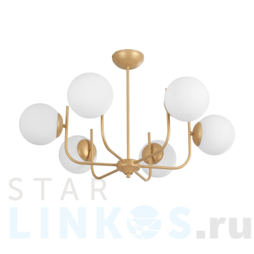 Купить Потолочная люстра Vitaluce V3957-8/6PL за 12 245 руб. в Туле Купить с доставкой Потолочная люстра Vitaluce V3957-8/6PL в Туле