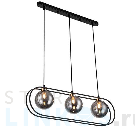 Купить Подвесной светильник Indigo Spazio 11017/3P Black V000162 за 12 120 руб. в Туле фото 2 Купить с доставкой Подвесной светильник Indigo Spazio 11017/3P Black V000162 в Туле фото 2