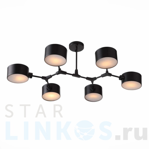 Купить Потолочная люстра Evoluce Gimento SLE183402-06 за 13 720 руб. в Туле Купить с доставкой Потолочная люстра Evoluce Gimento SLE183402-06 в Туле