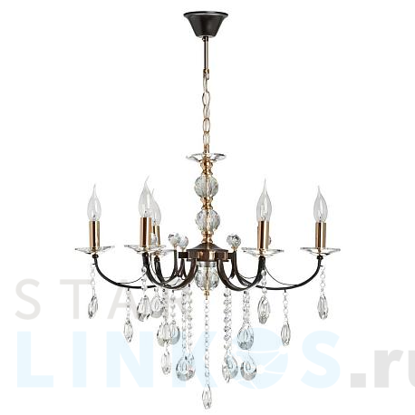 Купить Подвесная люстра De Markt City Свеча 683014506 за 16 910 руб. в Туле фото 2 Купить с доставкой Подвесная люстра De Markt City Свеча 683014506 в Туле фото 2