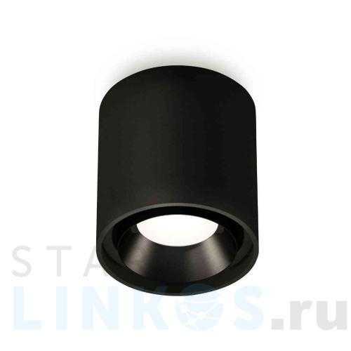 Купить с доставкой Комплект накладного светильника Ambrella light Techno Spot XS7723002 SBK/PBK черный песок/черный полированный (C7723, N7031) в Туле