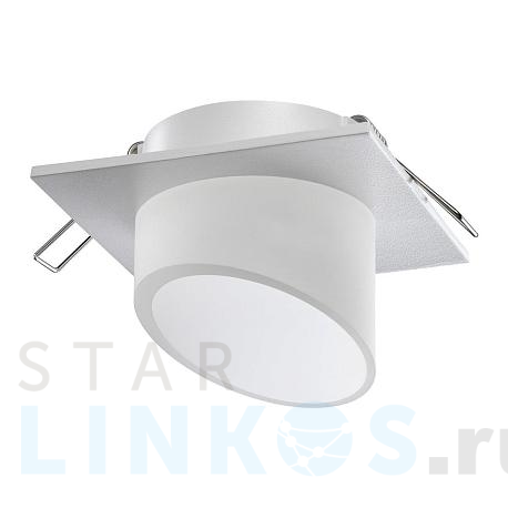 Купить Встраиваемый светильник Novotech Spot Lirio 370899 за 780 руб. в Туле фото 2 Купить с доставкой Встраиваемый светильник Novotech Spot Lirio 370899 в Туле фото 2