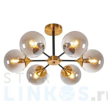 Купить Потолочная люстра MyFar Fisher MR1741-6C за 9 995 руб. в Туле фото 2 Купить с доставкой Потолочная люстра MyFar Fisher MR1741-6C в Туле фото 2