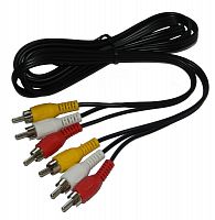 Купить Шнур 3RCA–3RCA, 1.2м, CADENA в Туле