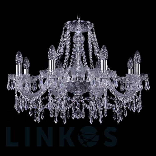 Купить Подвесная люстра Bohemia Ivele 1403/8/240 Ni за 47 490 руб. в Туле Купить с доставкой Подвесная люстра Bohemia Ivele 1403/8/240 Ni в Туле