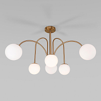 Купить Потолочная люстра Eurosvet Alix 30177/6 латунь в Туле
