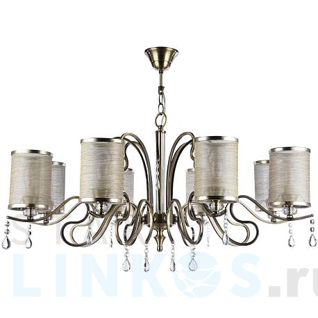 Купить Подвесная люстра Freya Faust FR2300-PL-08-BZ за 28 491 руб. в Туле фото 2 Купить с доставкой Подвесная люстра Freya Faust FR2300-PL-08-BZ в Туле фото 2