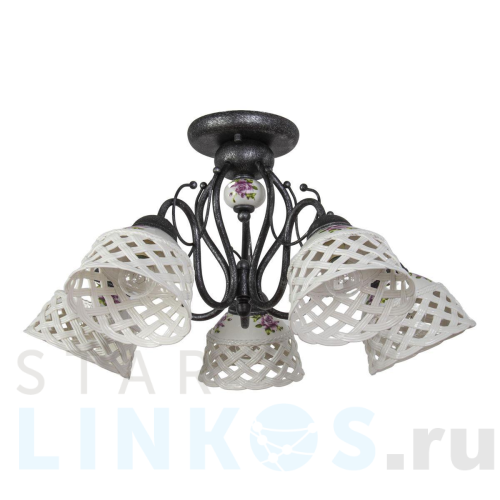 Купить Потолочная люстра Abrasax Emilia MDK9365/5BBlack за 11 514 руб. в Туле Купить с доставкой Потолочная люстра Abrasax Emilia MDK9365/5BBlack в Туле