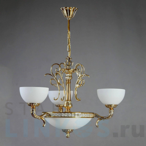 Купить Подвесная люстра Ambiente Toledo 02155/3 WP за 86 549 руб. в Туле Купить с доставкой Подвесная люстра Ambiente Toledo 02155/3 WP в Туле