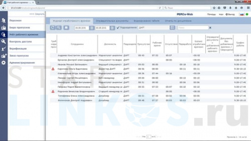 Купить Модуль ПО PERCo WM01 «Учет рабочего времени» за 11 041.20 руб. в Туле Купить с доставкой Модуль ПО PERCo WM01 «Учет рабочего времени» в Туле