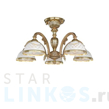 Купить Потолочная люстра Reccagni Angelo PL.7122/5 за 106 703 руб. в Туле фото 2 Купить с доставкой Потолочная люстра Reccagni Angelo PL.7122/5 в Туле фото 2