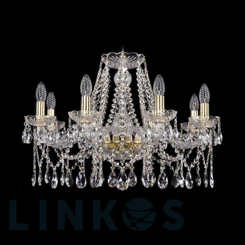 Купить Подвесная люстра Bohemia Ivele 1413/8/220 G за 42 025 руб. в Туле Купить с доставкой Подвесная люстра Bohemia Ivele 1413/8/220 G в Туле