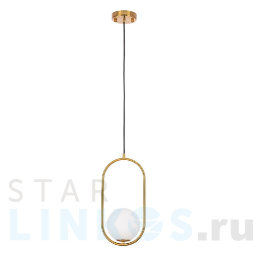 Купить Подвесной светильник Gerhort G51147/1S AB WT за 4 300 руб. в Туле Купить с доставкой Подвесной светильник Gerhort G51147/1S AB WT в Туле