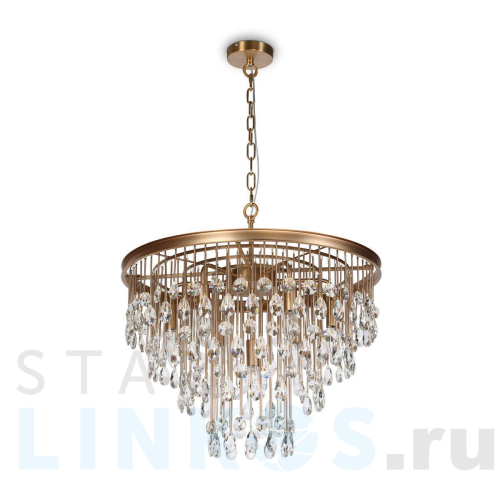 Купить Подвесная люстра Maytoni Linn MOD091PL-07G за 71 811 руб. в Туле Купить с доставкой Подвесная люстра Maytoni Linn MOD091PL-07G в Туле