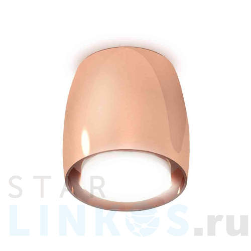 Купить с доставкой Комплект накладного светильника Ambrella light Techno Spot XS1144020 PPG/FR золото розовое полированное/белый матовый (C1144, N7165) в Туле