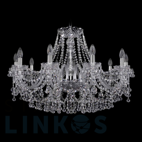 Купить Подвесная люстра Bohemia Ivele 1409/10/300 Ni за 63 392 руб. в Туле Купить с доставкой Подвесная люстра Bohemia Ivele 1409/10/300 Ni в Туле