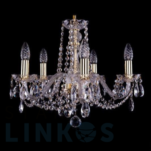 Купить Подвесная люстра Bohemia Ivele 1402/5/160 G за 24 002 руб. в Туле Купить с доставкой Подвесная люстра Bohemia Ivele 1402/5/160 G в Туле