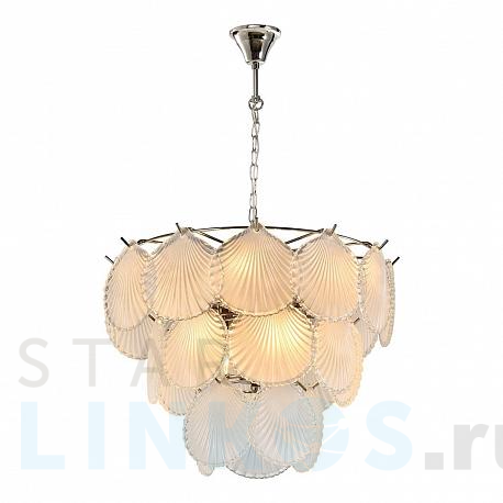 Купить Подвесная люстра iLamp Soho P2546-8 NIC за 33 390 руб. в Туле фото 2 Купить с доставкой Подвесная люстра iLamp Soho P2546-8 NIC в Туле фото 2