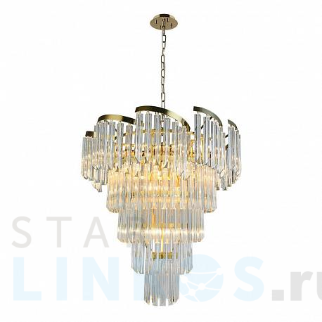 Купить Подвесная люстра Lumien Hall Гарленда LH0042/18P-GDCG за 81 340 руб. в Туле фото 2 Купить с доставкой Подвесная люстра Lumien Hall Гарленда LH0042/18P-GDCG в Туле фото 2