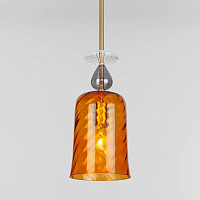 Купить Подвесной светильник Eurosvet Dream 50194/1 янтарный в Туле