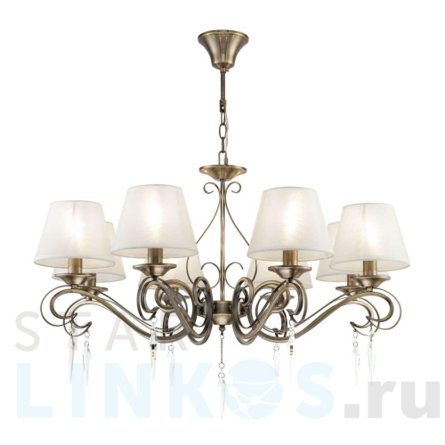 Купить Подвесная люстра Freya Bonfi FR2017PL-08BZ за 21 841 руб. в Туле Купить с доставкой Подвесная люстра Freya Bonfi FR2017PL-08BZ в Туле