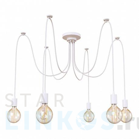 Купить Подвесная люстра Loft IT Spider Loft1162W/6 за 7 100 руб. в Туле фото 2 Купить с доставкой Подвесная люстра Loft IT Spider Loft1162W/6 в Туле фото 2