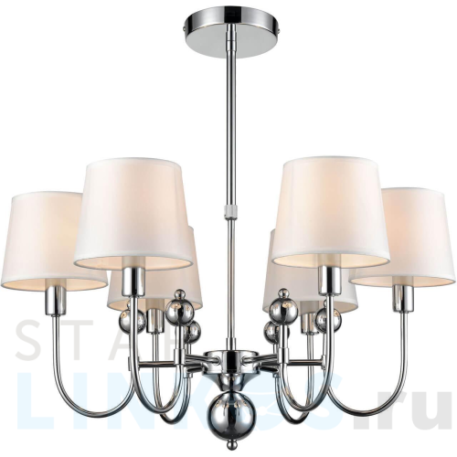 Купить Потолочная люстра Vele Luce Fabio VL1933L06 за 23 300 руб. в Туле Купить с доставкой Потолочная люстра Vele Luce Fabio VL1933L06 в Туле