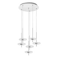 Купить Подвесная светодиодная люстра De Markt Ауксис 10 722013006 в Туле