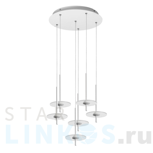 Купить Подвесная светодиодная люстра De Markt Ауксис 10 722013006 за 39 850 руб. в Туле Купить с доставкой Подвесная светодиодная люстра De Markt Ауксис 10 722013006 в Туле