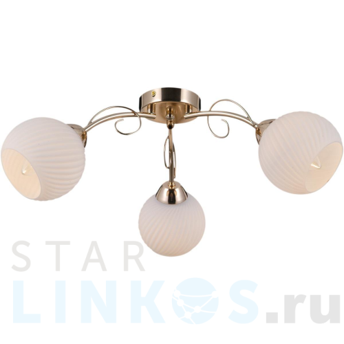 Купить Потолочная люстра Illumico IL0240-3CSQ-79 GD за 3 500 руб. в Туле Купить с доставкой Потолочная люстра Illumico IL0240-3CSQ-79 GD в Туле