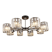 Купить Потолочная люстра IMEX MD.4057-8-S BK+CH в Туле