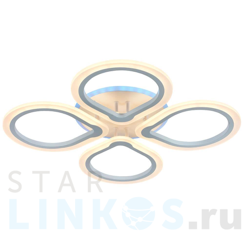 Купить Потолочная светодиодная люстра Profit Light 8013/4 WHT за 5 865 руб. в Туле Купить с доставкой Потолочная светодиодная люстра Profit Light 8013/4 WHT в Туле