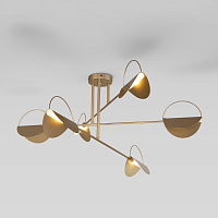Купить Потолочная люстра Eurosvet Grazia 70148/6 золото в Туле