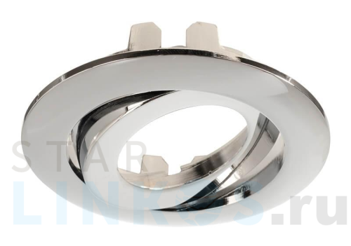 Купить с доставкой Рамка Deko-Light Rahmen f_r Lesath round, chrome 930254 в Туле