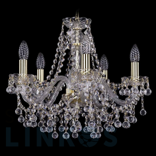 Купить Подвесная люстра Bohemia Ivele 1409/5/160 G за 27 682 руб. в Туле Купить с доставкой Подвесная люстра Bohemia Ivele 1409/5/160 G в Туле