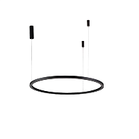 Купить Подвесная люстра Crystal Lux FORTUNA SP88W LED D1000 BLACK в Туле