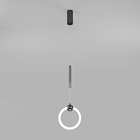 Купить Подвесной светодиодный светильник Eurosvet Rim 90165/1 черный жемчуг в Туле