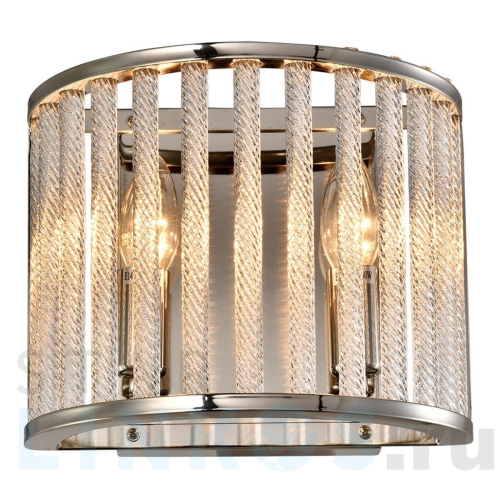 Купить Настенный светильник iLamp Qeens W9501-2 NIC за 14 990 руб. в Туле Купить с доставкой Настенный светильник iLamp Qeens W9501-2 NIC в Туле