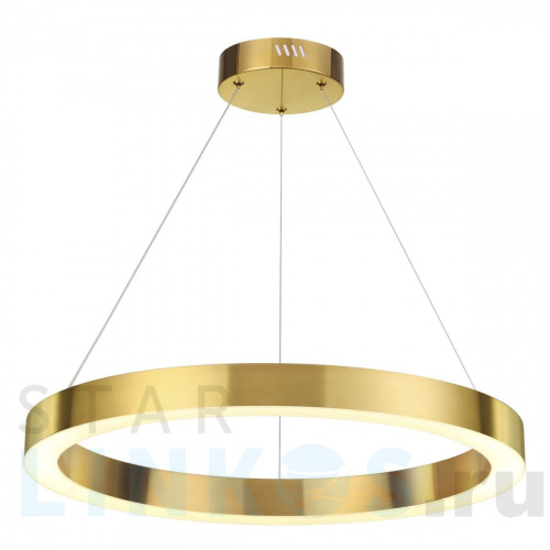 Купить с доставкой Подвесной светодиодный светильник Odeon Light L-vision Brizzi 3885/35LG в Туле