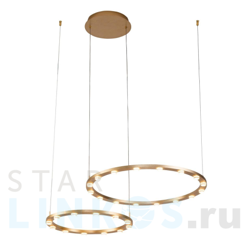 Купить Подвесная светодиодная люстра Gerhort G51229/2GD за 25 980 руб. в Туле Купить с доставкой Подвесная светодиодная люстра Gerhort G51229/2GD в Туле