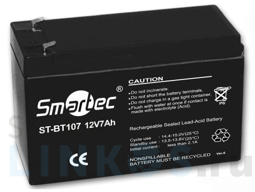 Купить с доставкой Аккумуляторная батарея Smartec ST-BT107 в Туле