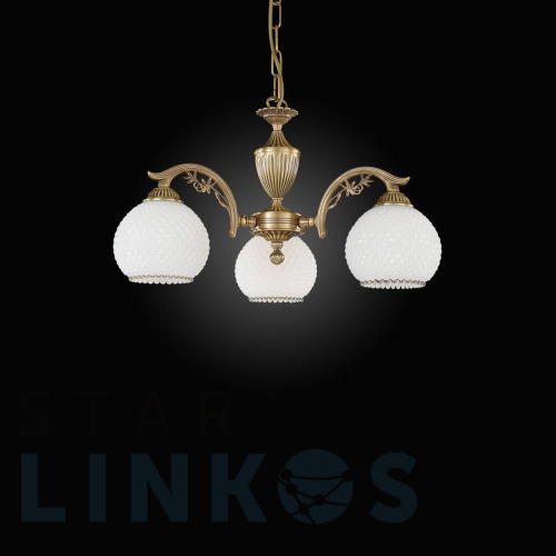 Купить с доставкой Подвесная люстра Reccagni Angelo L.8600/3 в Туле