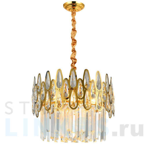 Купить Подвесная люстра Natali Kovaltseva Navis 76019/5C Gold за 16 580 руб. в Туле Купить с доставкой Подвесная люстра Natali Kovaltseva Navis 76019/5C Gold в Туле